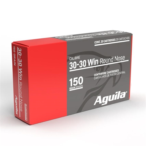 Picture of Aguila 30-30Win 150gr InterLock Boat Tail Soft Point 20 Per Box/10 Case 80801AG