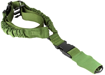 Picture of Aim Sports One Point Green Elastic Webbing 26" OAL Bungee Rifle AOPS01G