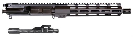 Picture of Aim Sports Assembly 5.56x45mm NATO 10.50" Black Nitride Barrel 7075-T6 Aluminum Black Anodized Receiver 10" M-LOK Handguard for AR-15 AR5CUB8