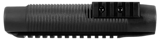 Picture of Aim Sports Shotgun Polymer Body with Aluminum Side Rails & Black Finish for Mossberg 500 MFE500