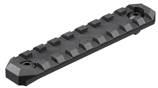 Picture of Aim Sports 9 Slot Picatinny M-Lok Rail Section Black Anodized MLRS2