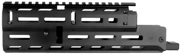 Picture of Aim Sports Handguard Medium & Drop-in, M-LOK 2-Piece Style Made of 6061-T6 Aluminum with Black Anodized Finish for AK-47 MMAK03