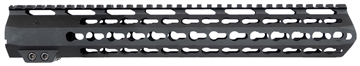 Picture of Aim Sports AR Handguard 13.50" Low KeyMod Style Made of 6061-T6 Aluminum with Black Anodized Finish for 308 Cal AR-10 MTK13L308