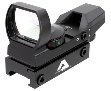 Picture of Aim Sports Reflex Sight Special Ops Edition Matte Black 1x 24mm x 34mm Red/Green Multi Reticle RT4S01