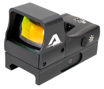Picture of Aim Sports Compact Reflex Sight Matte Black 1x27mm 3.5 MOA Red Dot RT5C1
