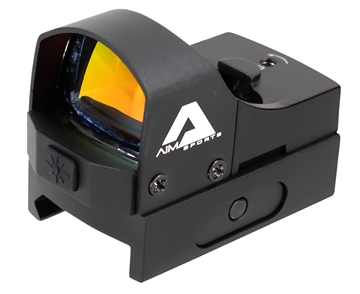 Picture of Aim Sports Micro Reflex Sight Matte Black 1x24mm 3.5 MOA Red Dot RT5P1