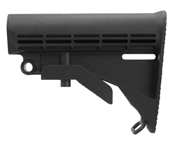 Picture of Aim Sports G.I Style Body Black Synthetic, Mil-Spec Buffer Tube, AR-Platform USASM4STK