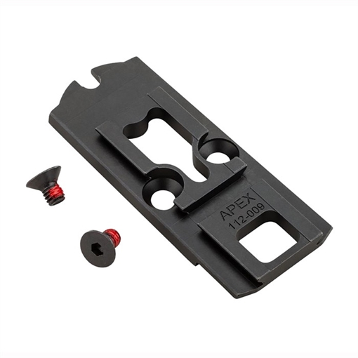 Picture of Apex Tactical Specialties Inc ACRO & MPS OPTIC MOUNT W/PRO SLIDE CUT FOR SIG P320 BLACK 112-009