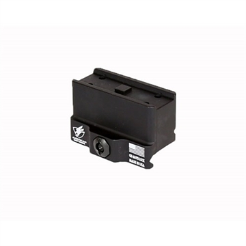 Picture of American Defense Manufacturing AIMPOINT MICRO T1/T2 CO-WITNESS MOUNT STANDARD LEVER BLACK AD-T1-10-STD