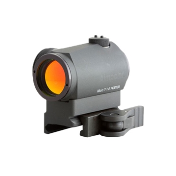 Picture of American Defense Manufacturing AIMPOINT MICRO T1/T2 CAS-V MOUNT STANDARD LEVER BLACK AD-T1-CASV-STD