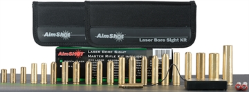 Picture of AimShot Master Kit Multi-Caliber Bore Sight with Green 532nM Laser & Uses 2 AAA Batteries for Rifles (Batteries Not Included) KTMASTER2GRN