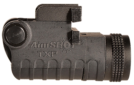 Picture of AimShot Rechargeable Pistol Light Matte Black 130 Lumens White LED TXP