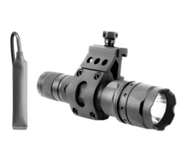 Picture of Aim Sports Flashlight Black Anodized 500 Lumens White CREE LED FHD500B