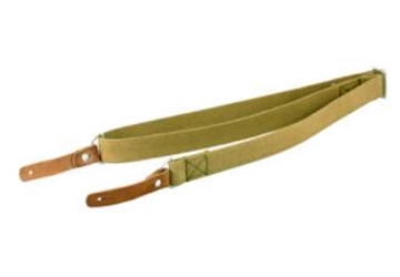 Picture of Aim Sports Heavy Duty made of Olive Canvas with Leather Trim, 20"-42" OAL & Heavy Duty Design for AK-Platforms PJSSL