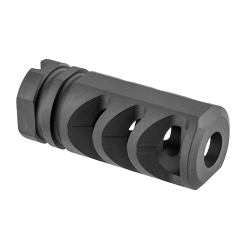 Picture of Precision Armament M4-72 SEVERE-DUTY BRAKE 30 CALIBER 14-1 LH SS BLACK A04022