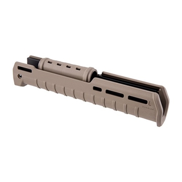 Picture of Magpul MAG586-FDE ZHUKOV Handguard Polymer Flat Dark Earth, AK-Platform 11.70" Long MAG586FDE