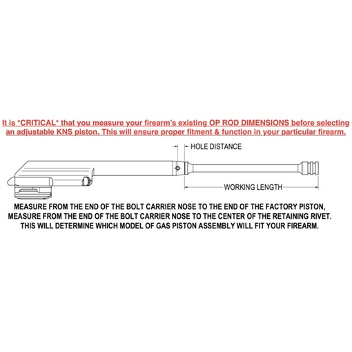Picture of Kns Precision ADJUSTABLE GAS PISTON SYSTEM BULGARIAN AK-74 AGP-A-17
