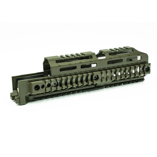 Picture of Midwest Industries AK ALPHA SERIES QUAD RAIL HANDGUARD 10.0'' - ODG MI-AK-ALPHA-QR-10-ODG