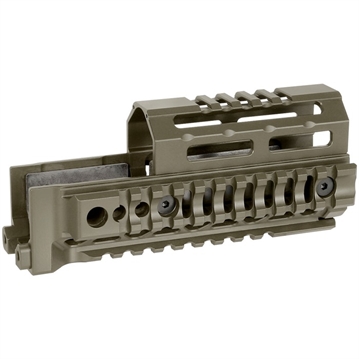 Picture of Midwest Industries AK ALPHA SERIES QUAD RAIL HANDGUARD 6.0'' - ODG MI-AK-ALPHA-QR-6-ODG