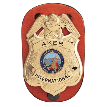 Picture of Aker Leather Federal Badge Holder A590-TP