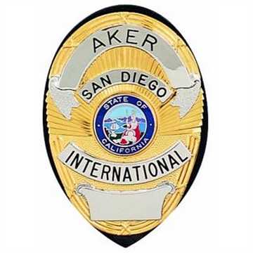 Picture of Aker Leather Shield Badge Holder A591-BP
