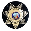 Picture of Aker Leather Star Badge Holder A592-BP