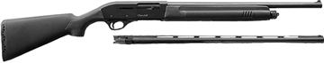Picture of Akkar Churchill 220 Combo 20 Gauge with 18.50" or 26" Barrel, 3" Chamber, 5+1 Capacity, Blued Metal Finish & Black Synthetic Right Hand (Full Size) 111225