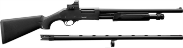 Picture of AKKAR 612 12 COMBO PUMP ACTION 28" & 18.5" W/RED DOT POLY< 111374