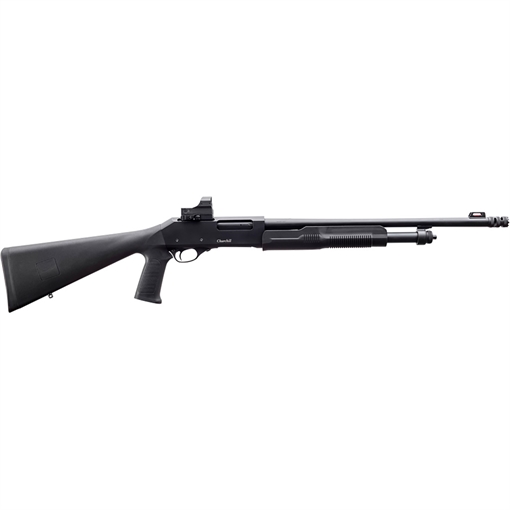 Picture of EAA Akkar Churchill Pump Shotgun 20 ga. 18.5 in. Black with Red Dot Sight 111212