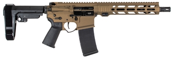 Picture of ALEX PRO FIREARMS 5.56 PISTOL 2.0 10.5 BURNT BRONZE MLOK P130BB