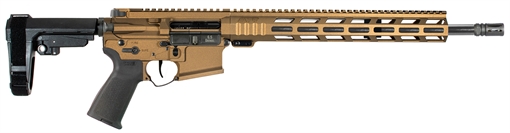 Picture of ALEX PRO FIREARMS 6.5GREN PISTOL 2.0 14.5 BURNT BRONZE MLOK P132BB