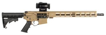 Picture of ALEX PRO FIREARMS GUARDIAN 5.56 FDE 16 MLOK M4 30RD OPTICS RI282FDEOP