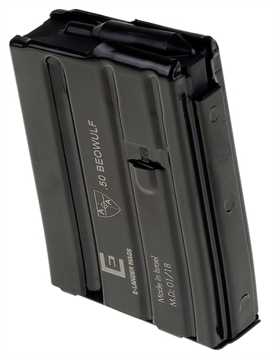 Picture of Alexander Arms AR-15 4rd 50 Beowulf Black Steel MEB504