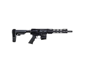 Picture of Alexander Arms Highlander 6.5 Grendel 10+1 11" Black Fluted Threaded Barrel, Black Anodized Picatinny Rail Receiver, Polymer SBA Tactical Brace, Black A2 Grip PHI65ST