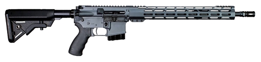Picture of Alexander Arms Tactical 6.5 Grendel 10+1 16" Black Threaded Barrel, Sniper Gray Cerakote Picatinny Rail Aluminum Receiver, M-LOK Handguard, Black Synthetic B5 Bravo Stock, Black A2 Grip RTA65SG