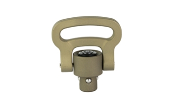 Picture of ALG Defense Swivel, Desert Dirt Color, Forged from 7075 T6 Aluminum, Quick Detach Swivel 05-224S