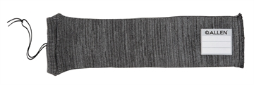 Picture of Allen Stretch Knit Handgun Sock Gray Silicone-Treated Knit w/Custom ID Labeling Holds Handguns 14" L x 3.75" W Interior Dimensions 13170