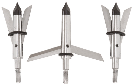 Picture of Allen Tomahawk Expandable Broadhead Stainless Steel Blades Silver 3 Pack 14674