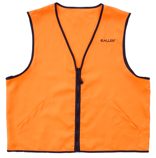 Picture of Allen Deluxe Hunting Vest Large Orange Polyester 15766