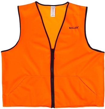 Picture of ALLEN DELUXE HUNTING VEST ORANGE X-LARGE 2 FRONT POCKETS 15768