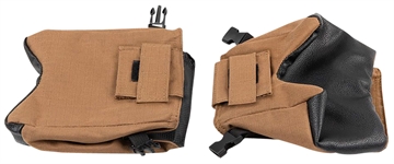 Picture of Allen X-Focus Unfilled Front/Rear Shooting Bag Combo Tan/Black 600D Polyester 18419