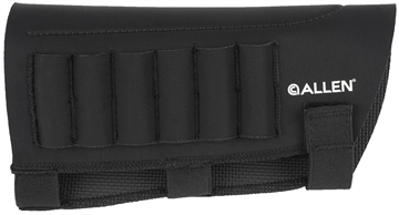 Picture of Allen Buttstock Shell Holder Black Neoprene 223-300 Win Magnum 6rd Velcro Mount 18427
