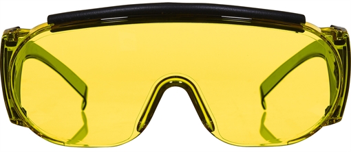 Picture of Allen Fit Over Shooting Glasses Adult Yellow Lens Gray Frame 2170