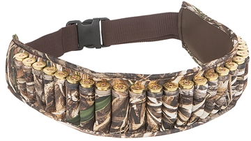 Picture of Allen Waterfowl Shotgun Shell Belt Realtree Max-4 Neoprene 25rd Shotgun Waist Mount Adjustable Belt 2525