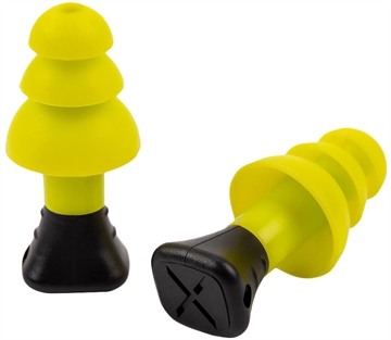Picture of Allen Company ULTRX Silicone Ear Plugs, NRR 26dB, Yellow, 5 Pairs 4122
