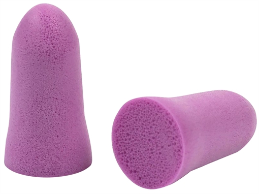 Picture of ALLEN ULTRX SMALL TAPERED FOAM EAR PLUGS - 15 PAIR BOX PURPLE (6 PER CASE) 4134