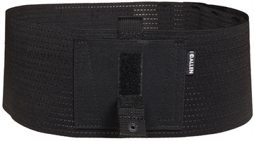 Picture of Allen Company Hideout, Belly Band Holster, Fits 32" to 46" Waist, Compatible with Most Concealed Carry Handguns, Elastic and Nylon Construction, Snap Closure, Matte Finish, Black, Ambidextrous 44250