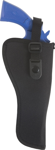 Picture of Allen Cortez Size 03 OWB Style Black Polyester, Adjustable Strap & Belt Loop Mount Type fits 5-6.5" Barrel Medium-Large DA Revolver Right Hand 44803