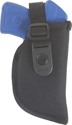 Picture of Allen Cortez OWB, Size 05, Black Polyester, Fits S&W Bodyguard, Ruger LC/LCP II, Belt Loop Mount Right Hand 44805