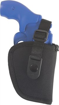 Picture of Allen Cortez OWB, Size 09 Black Polyester, Fits Small Frame 5rd Revolver w/Hammer Spur, Belt Loop Mount Right Hand 44809